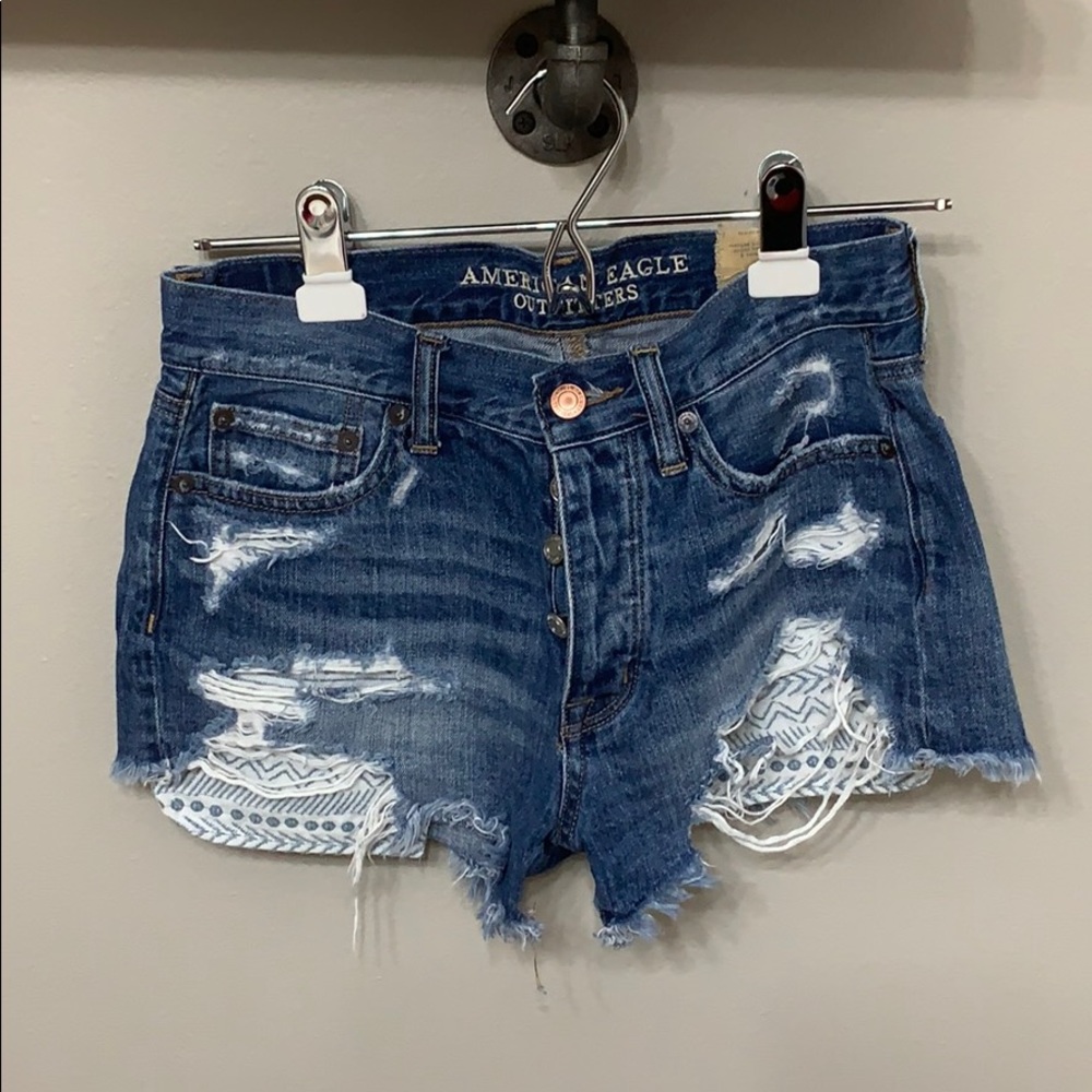 American Eagle Festival Jean Shorts